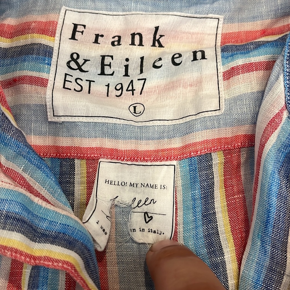 Frank & Eileen EILEEN Relaxed Button-Up Shirt - Picture 2 of 6